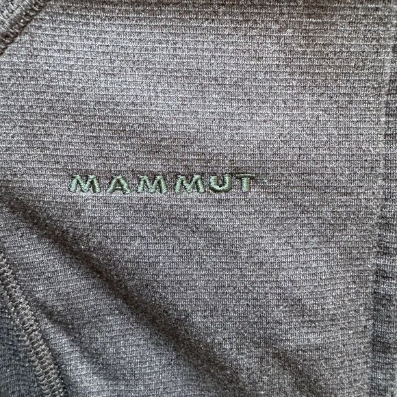 Mammut Swiss Design Runbold Midlayer Women's S Jacket Hooded Teal 1010-23200 - Picture 7 of 10